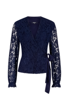 Jette Blouse Marine-navy