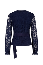 Jette Blouse Marine-navy
