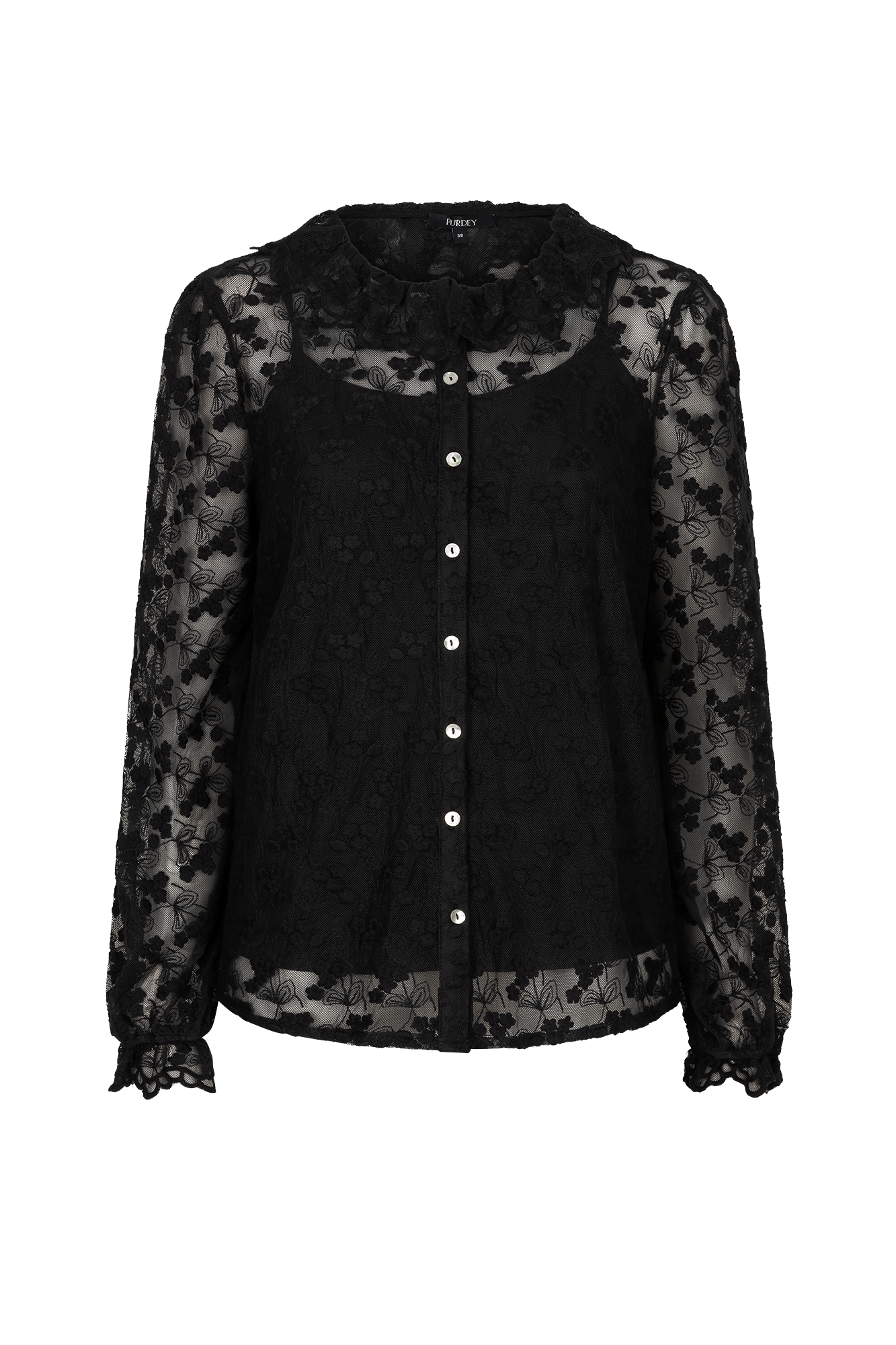 Kathleen Blouse Marine-navy