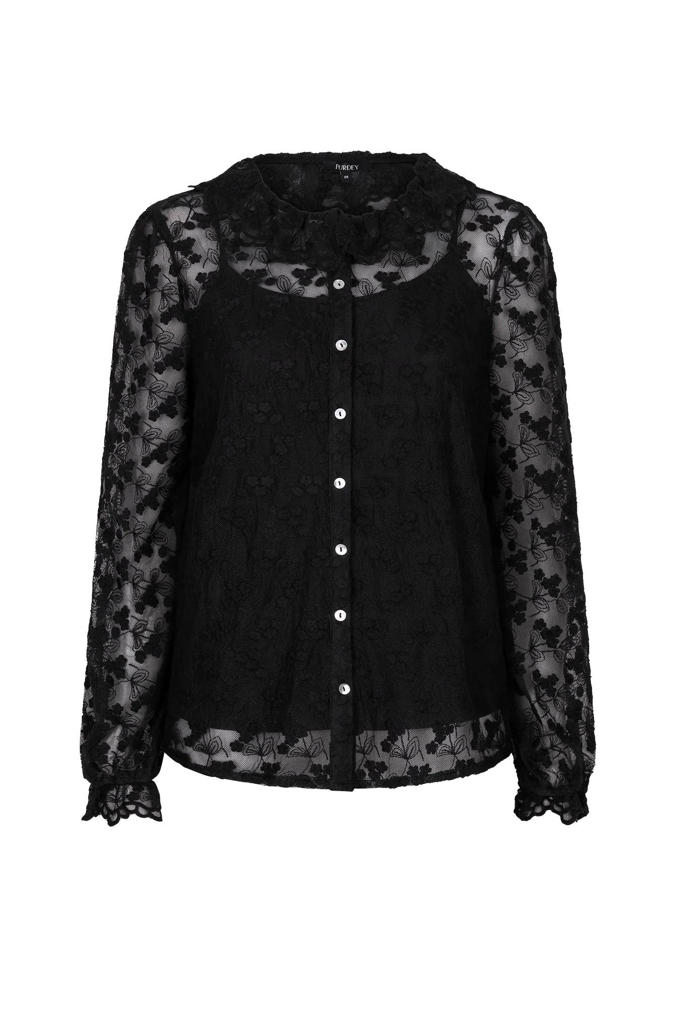 Kathleen Blouse Marine-navy