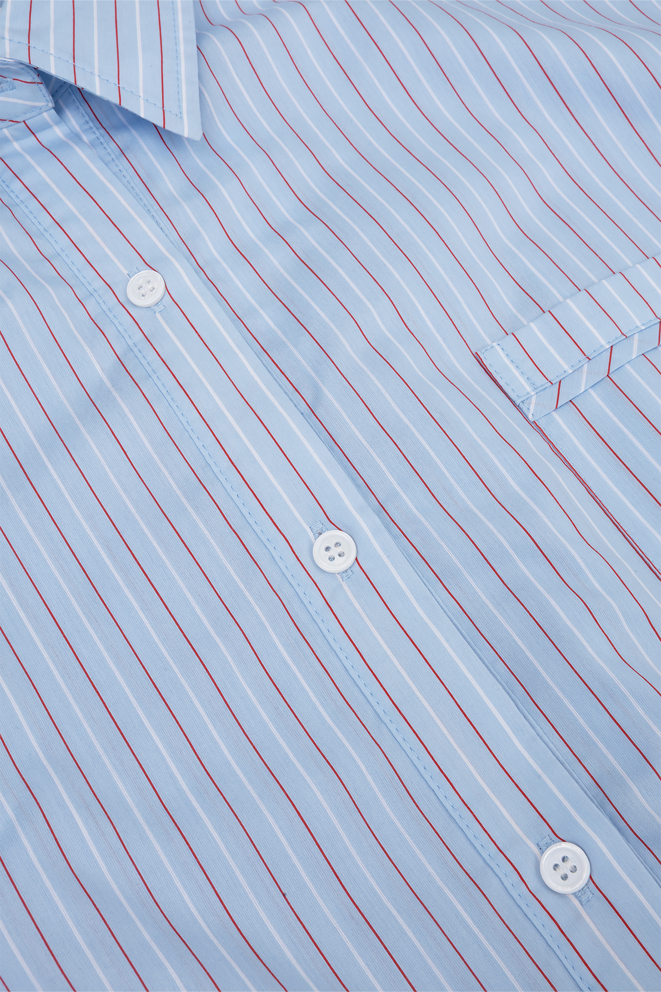 Bink Blouse Light Blue Stripe