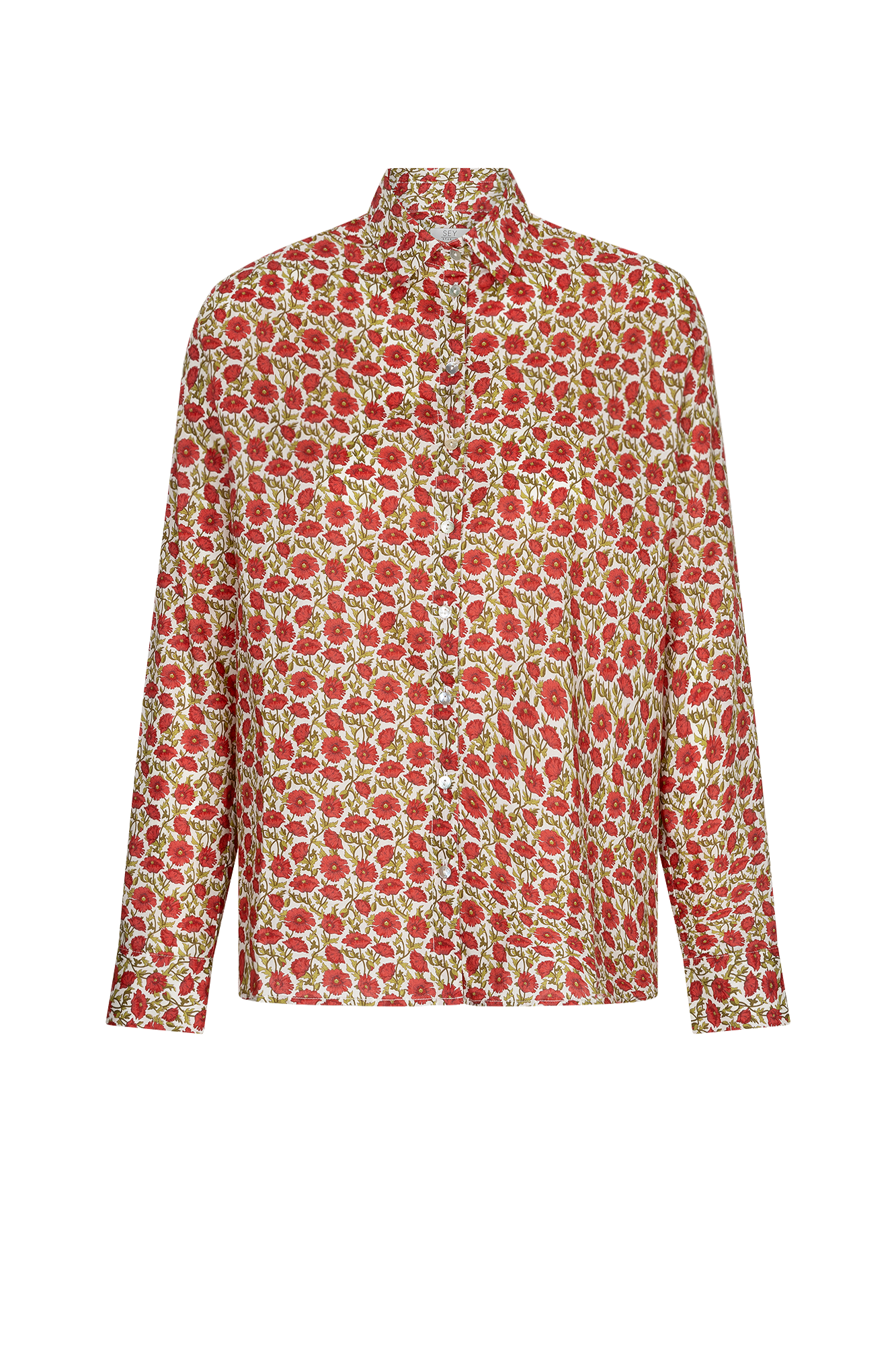 Mayla Blouse Rood Print