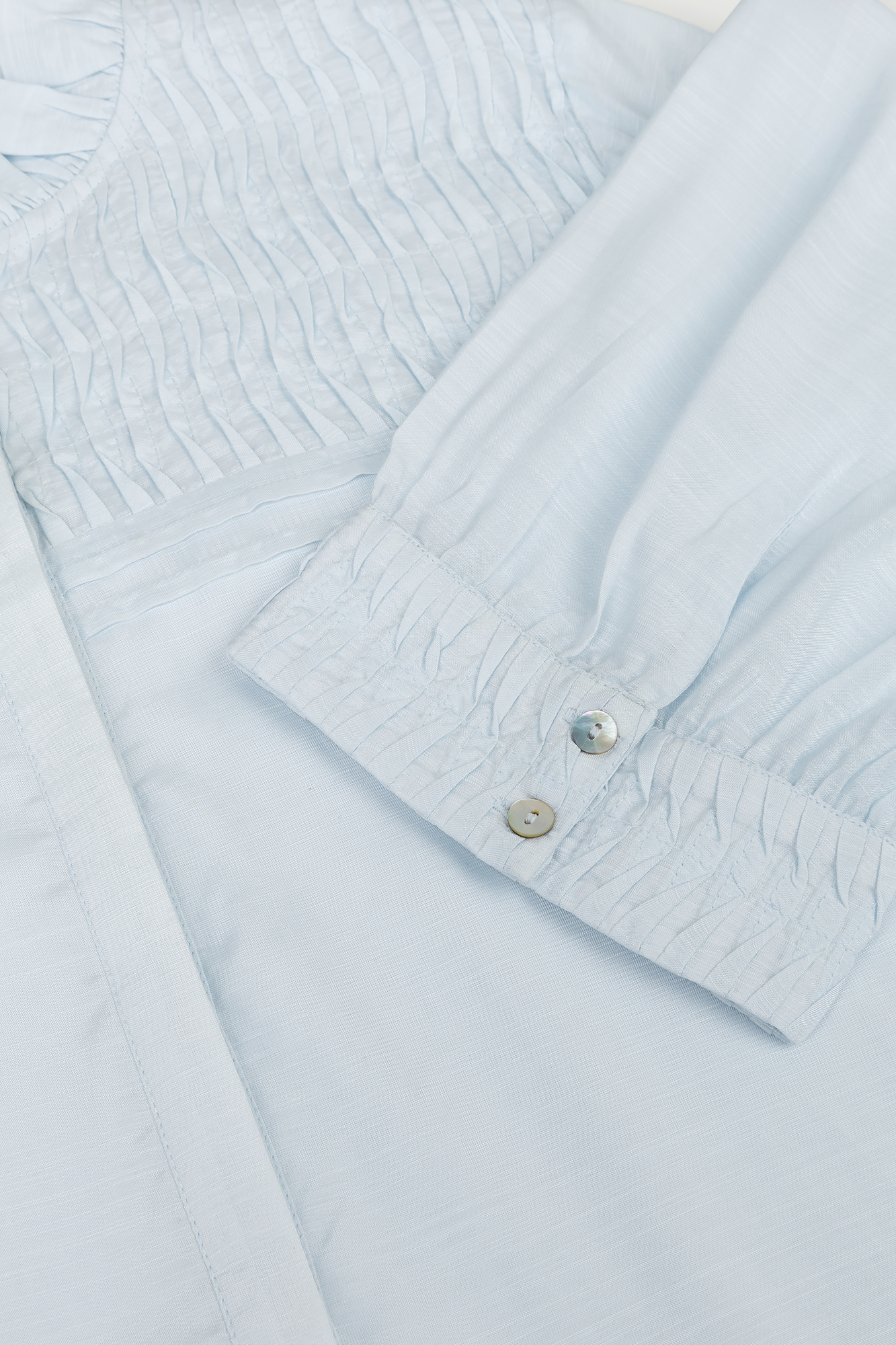 Kamelia Blouse Bleu Clair