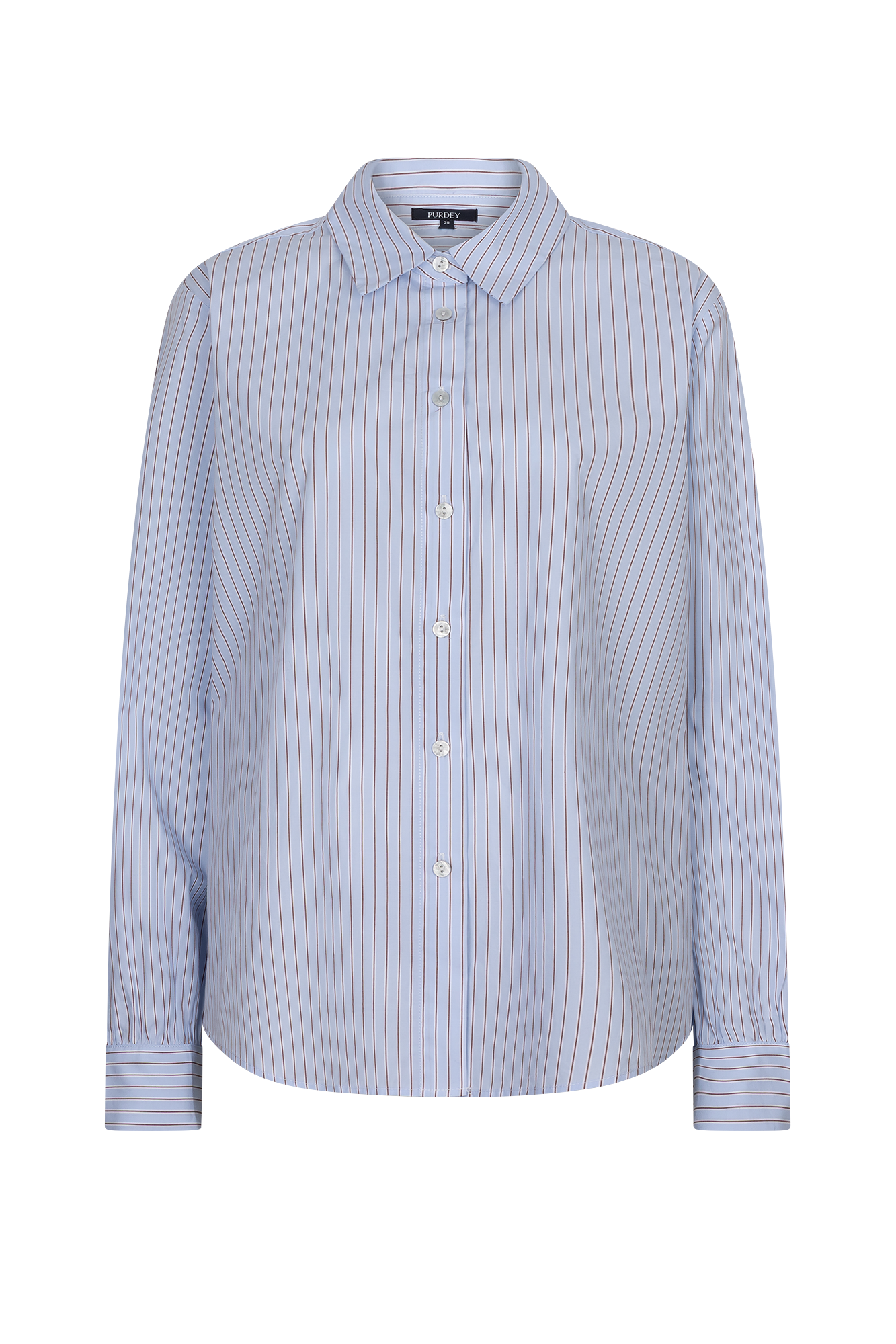 Nimre Blouse Light Blue Stripe
