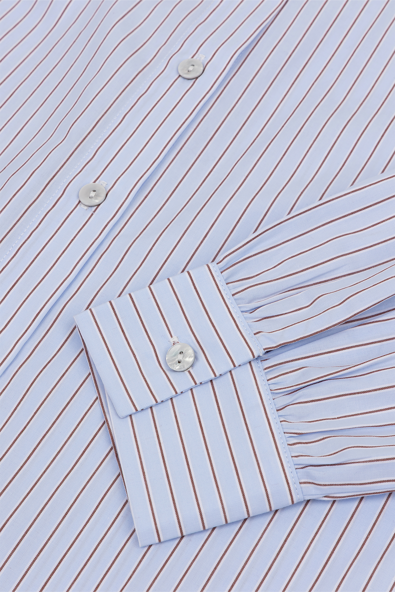 Nimre Blouse Light Blue Stripe