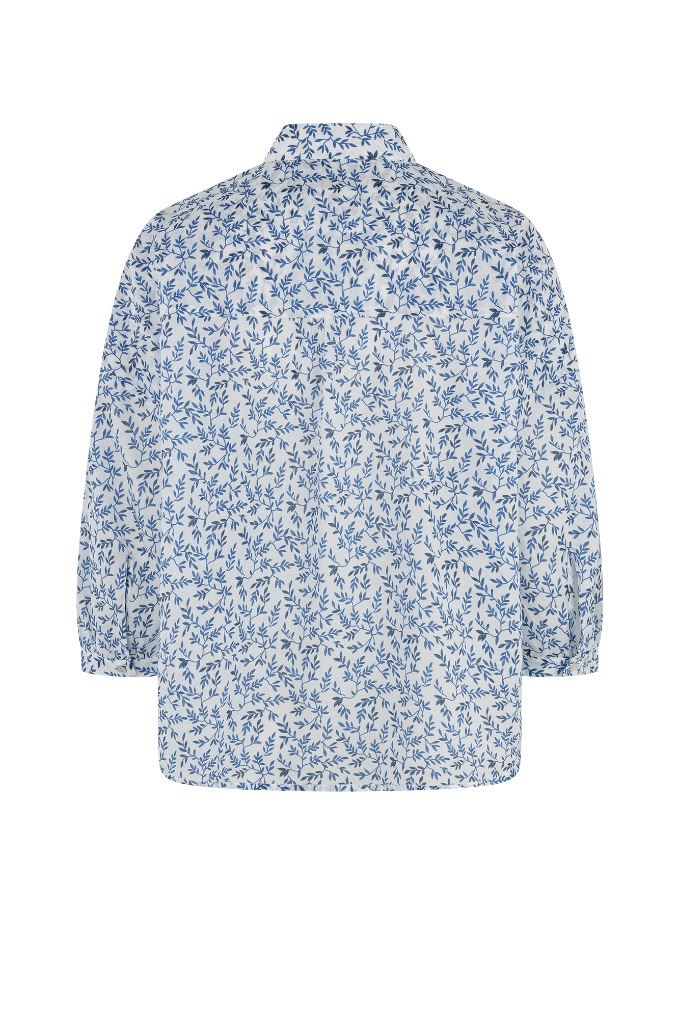 Maaike Blouse Blauw Print