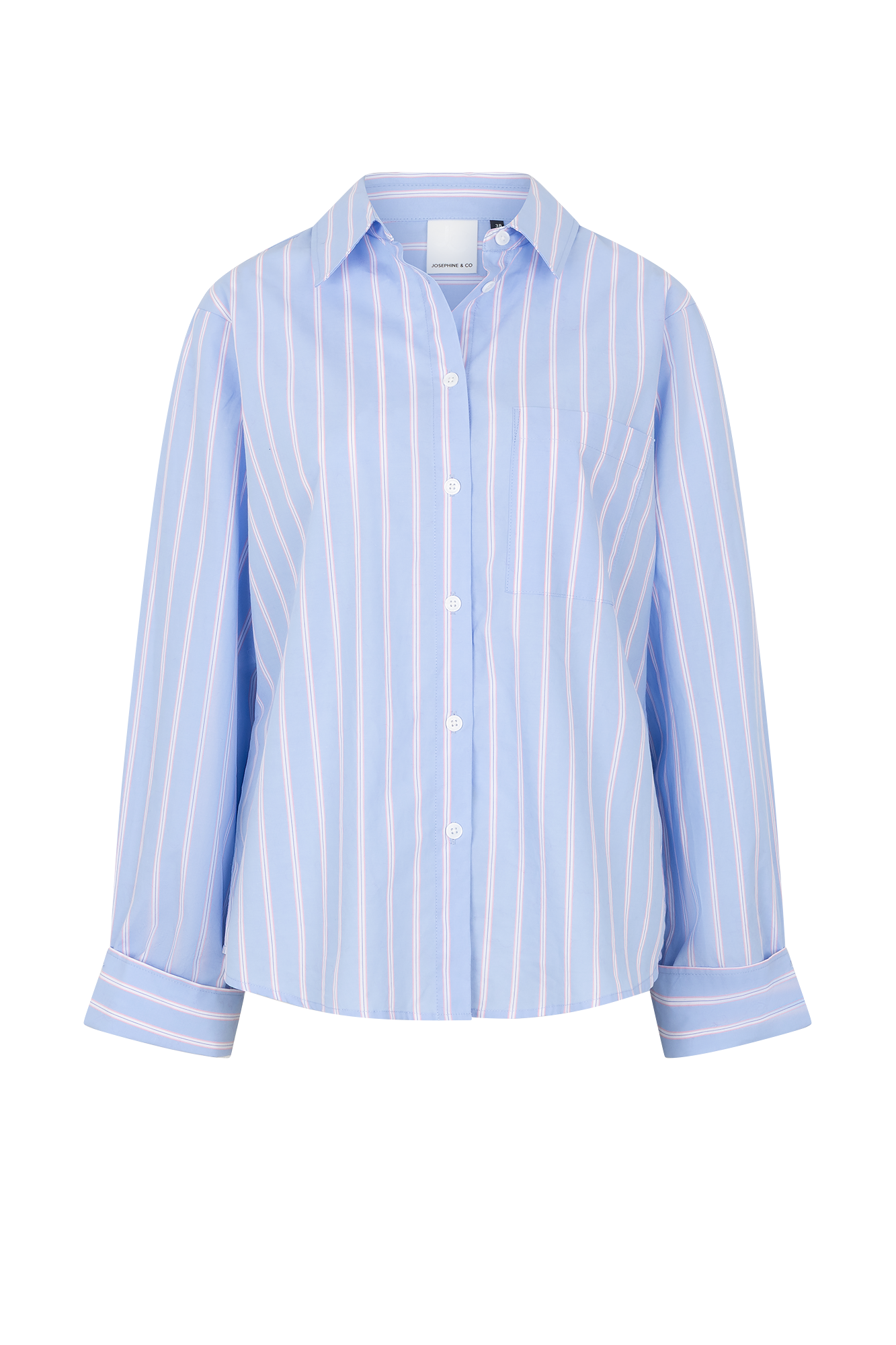 Leon Blouse Bleu Clair