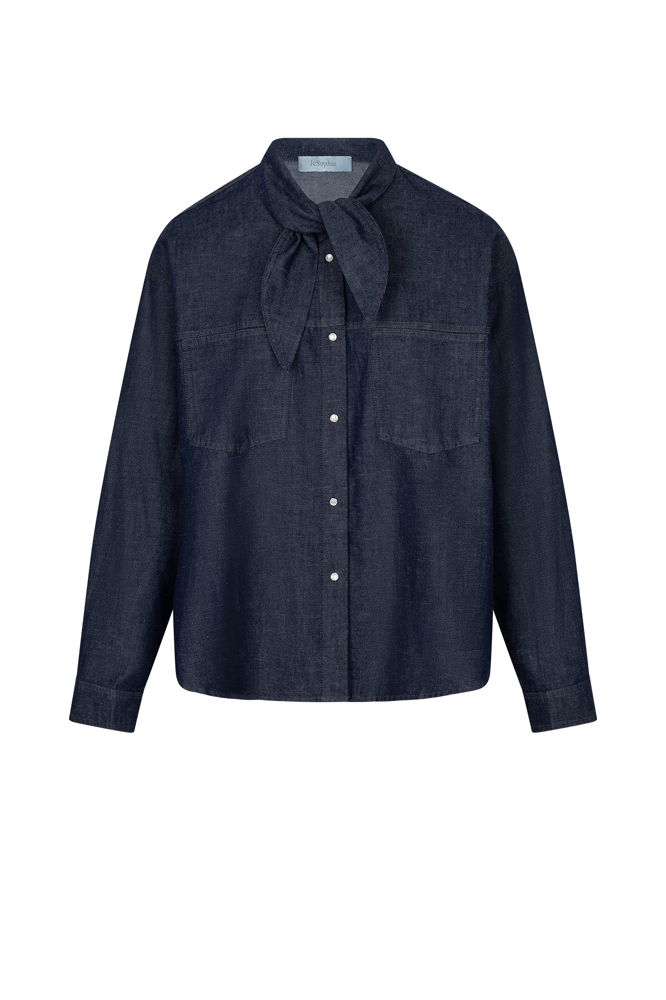 Plum Blouse Blauw Wash