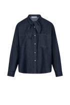 Plum Blouse Bleu Délavé