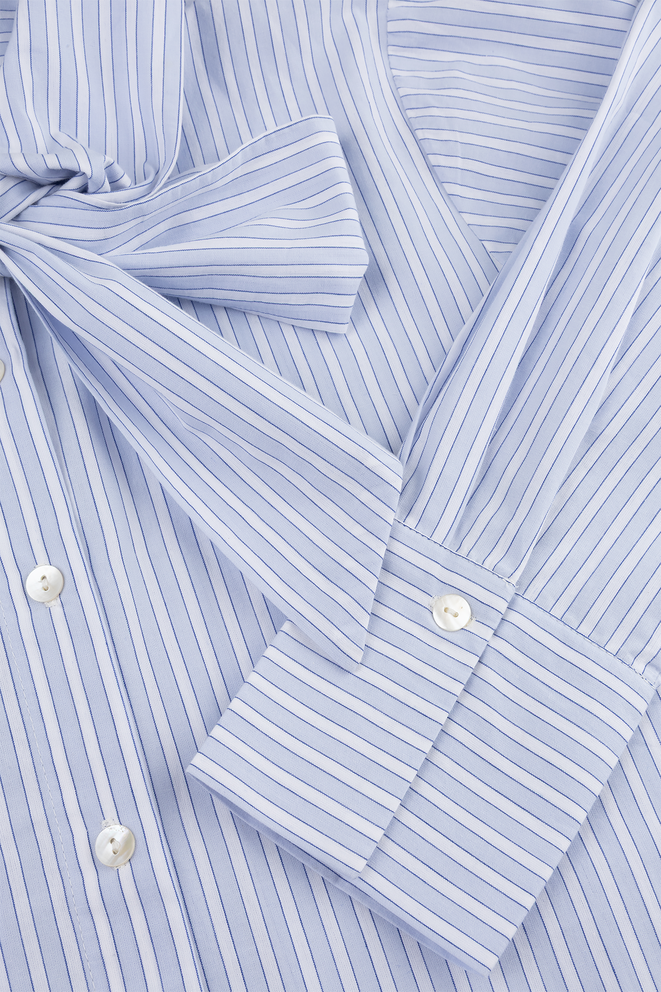 Lily Blouse Blue Stripe