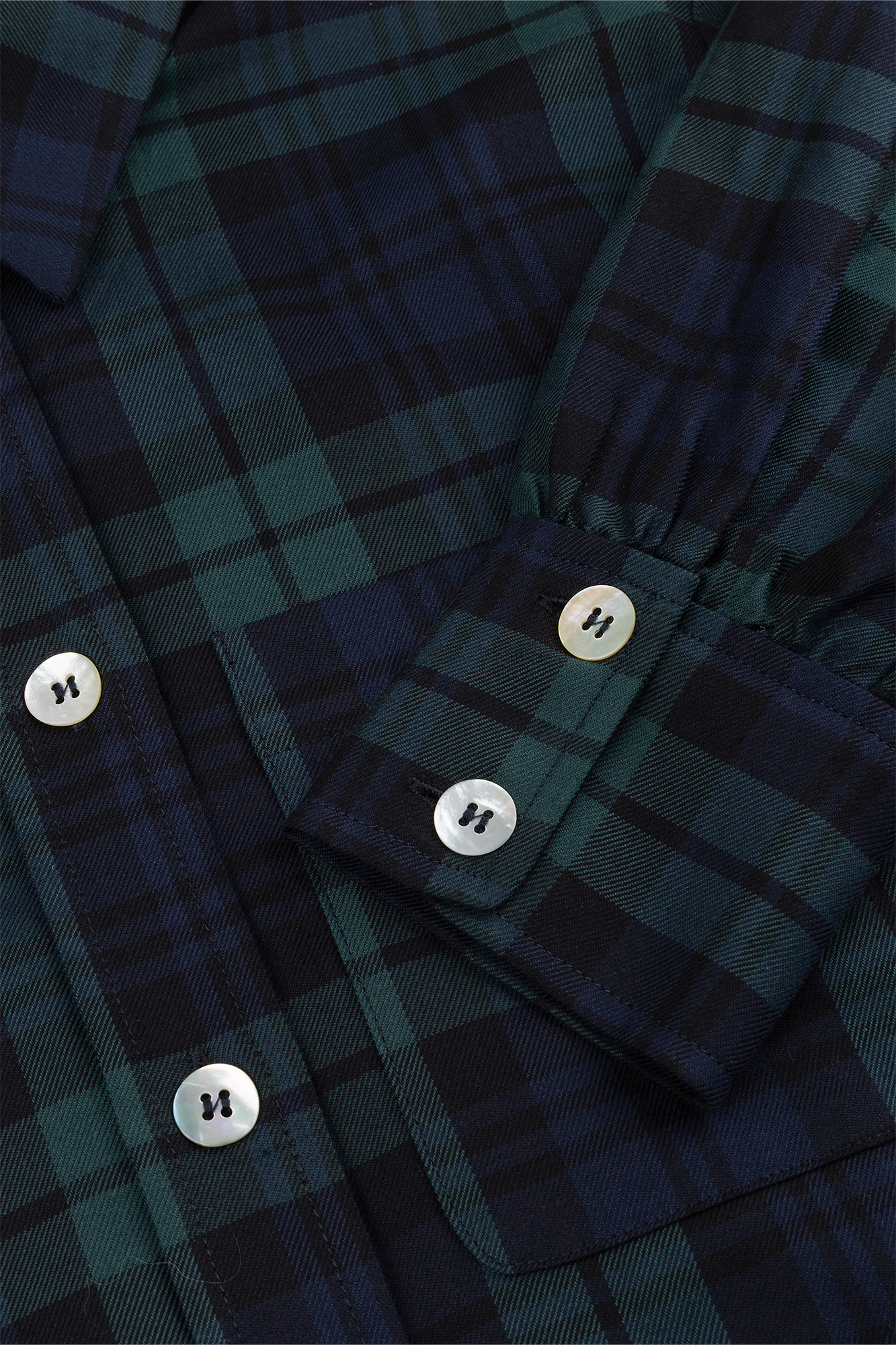Riene Blouse Bleu Carreau