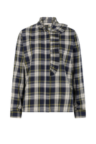 Lola Blouse Carreaux Bleus