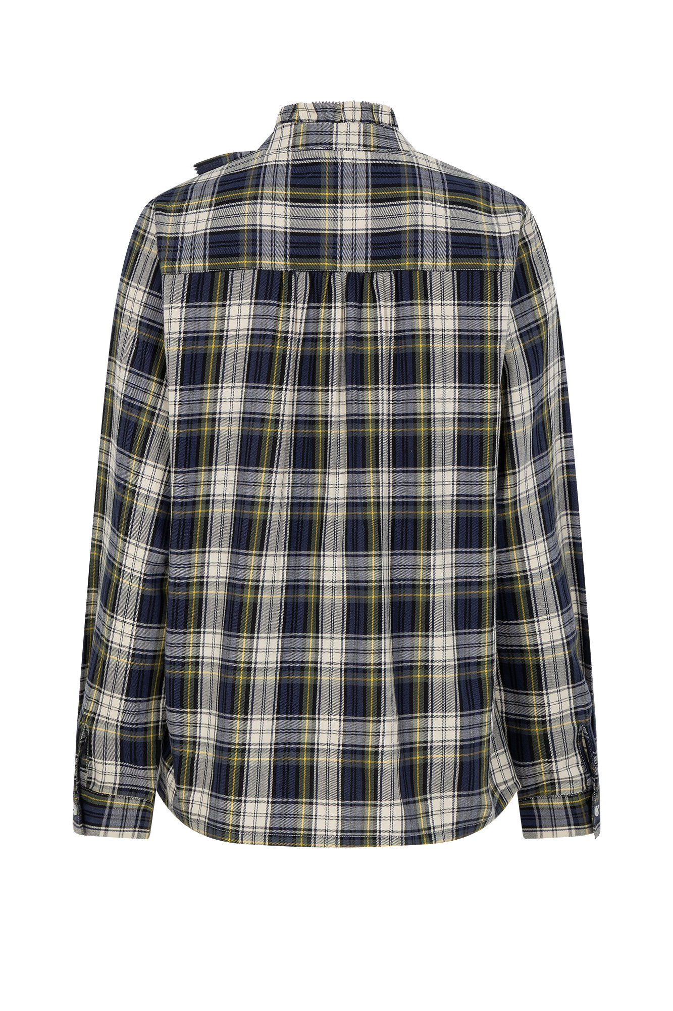 Lola Blouse Carreaux Bleus