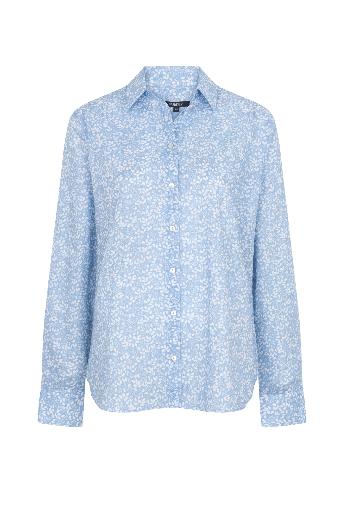 Nanet Blouse Blauw Print