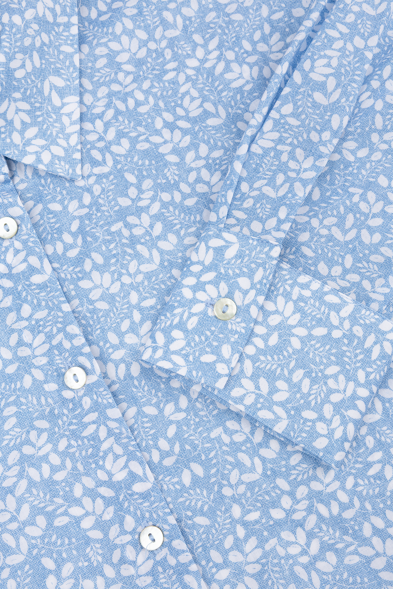 Nanet Blouse Blauw Print