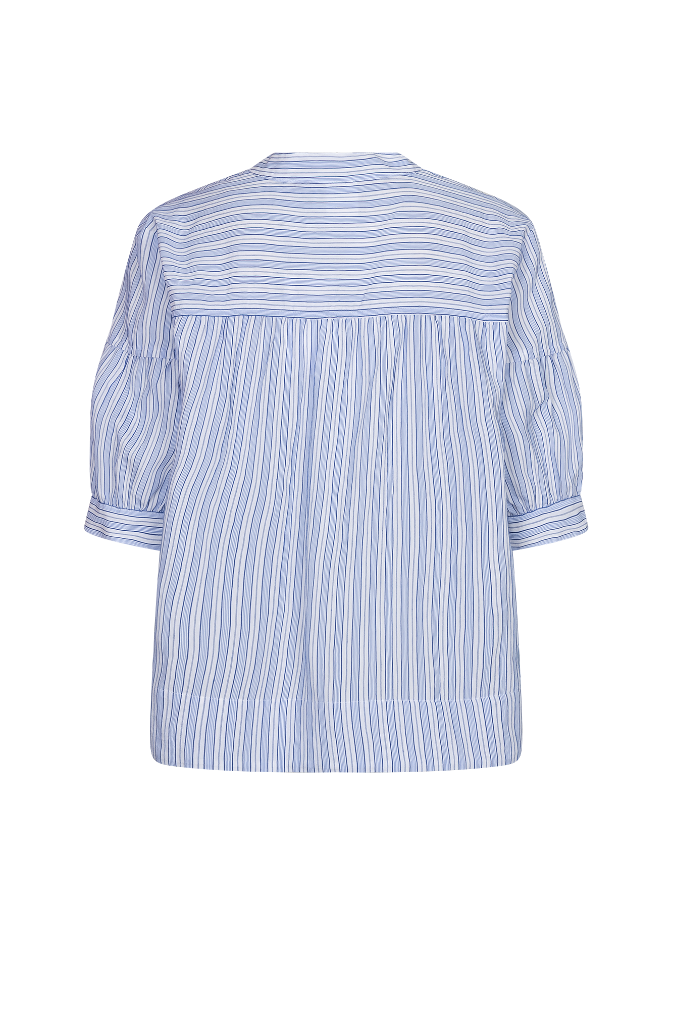 Bregje Blouse Bleu Clair À Rayures