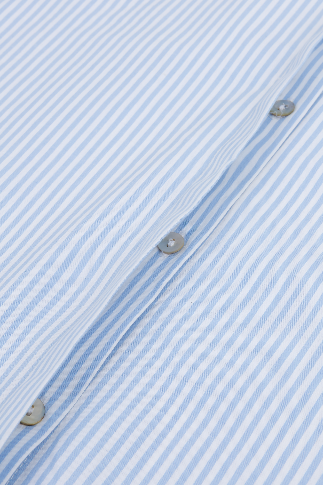 Kima Blouse Bleu Clair Rayé