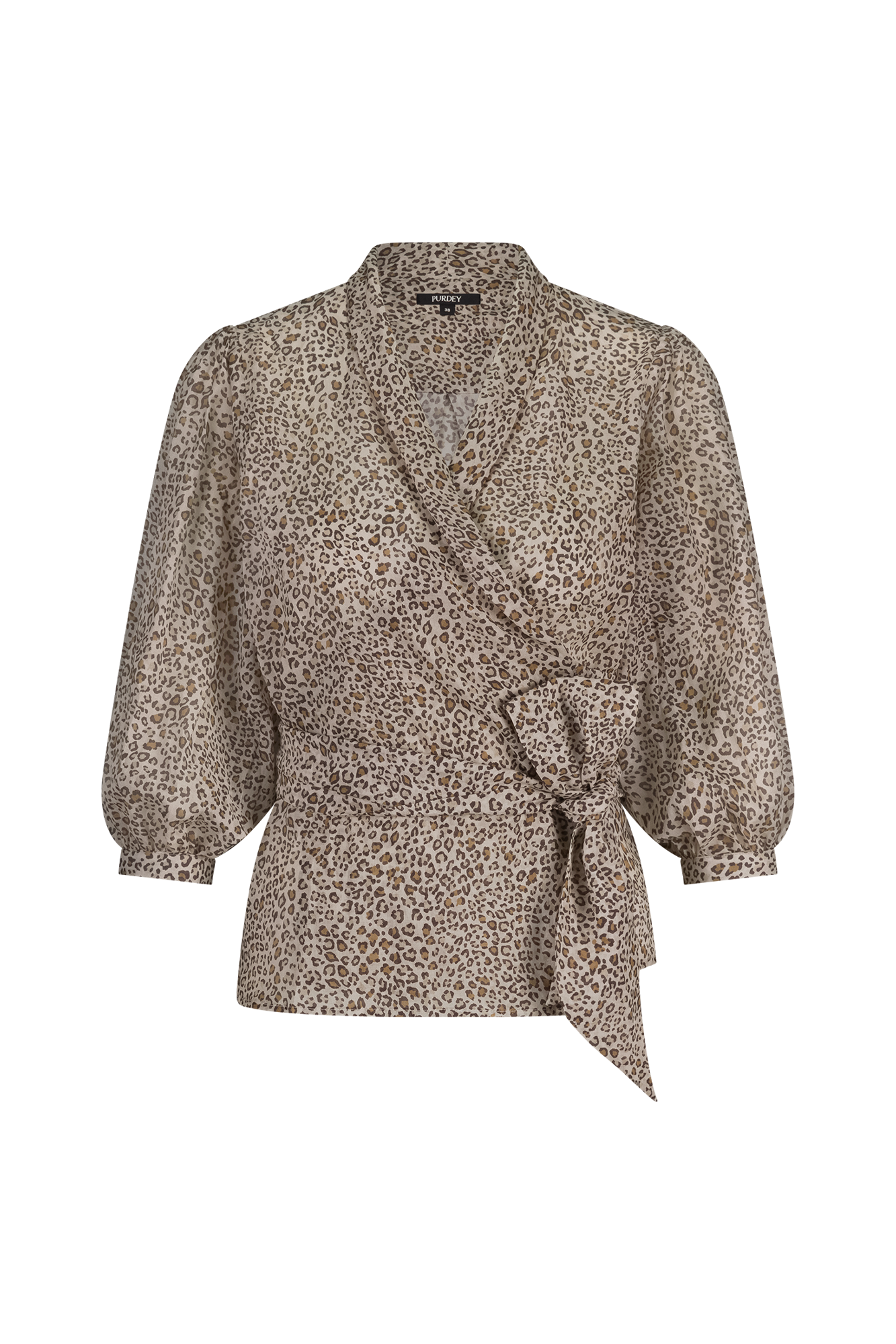 Pixie Blouse Bruin Print