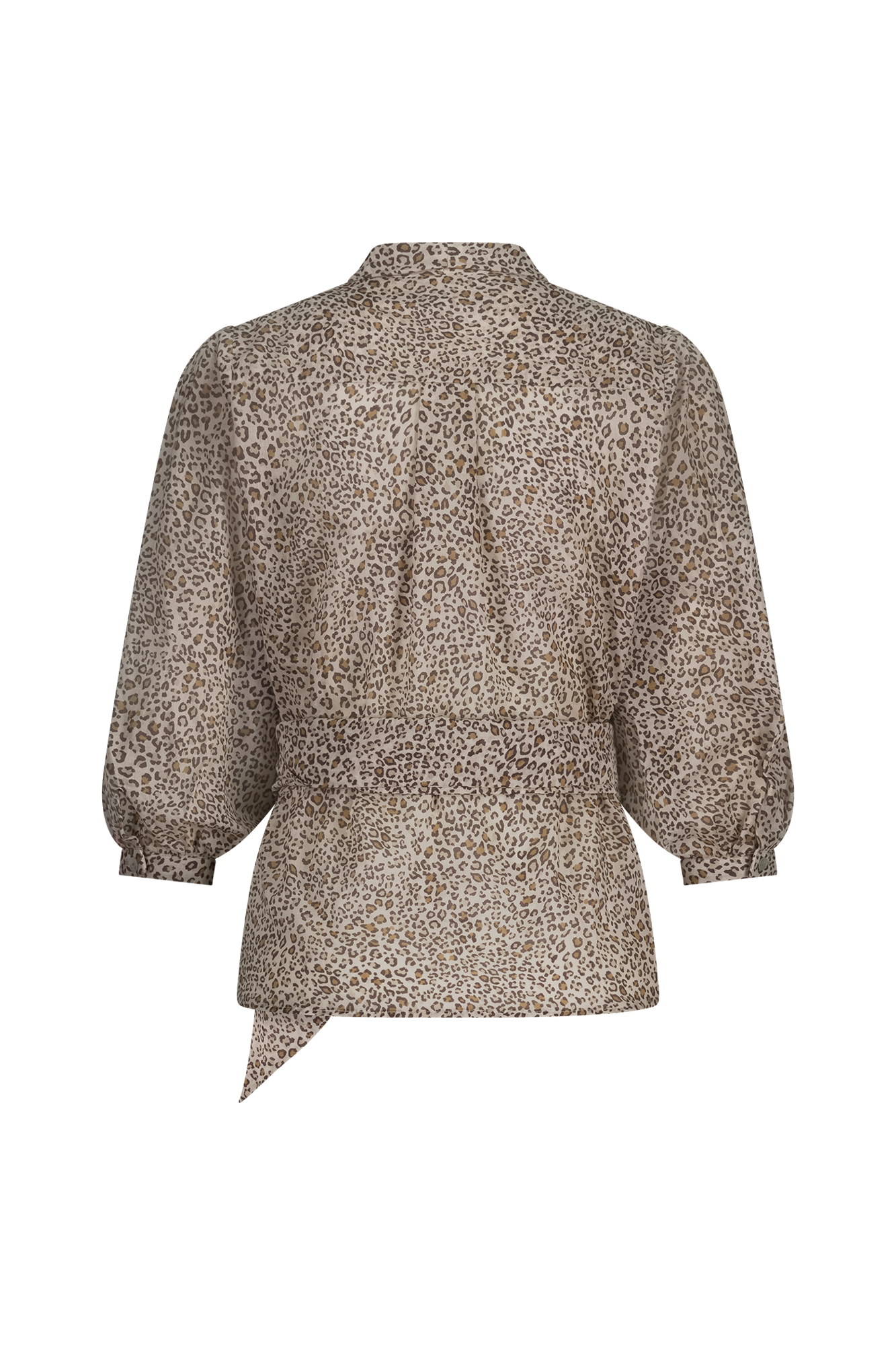 Pixie Blouse Bruin Print