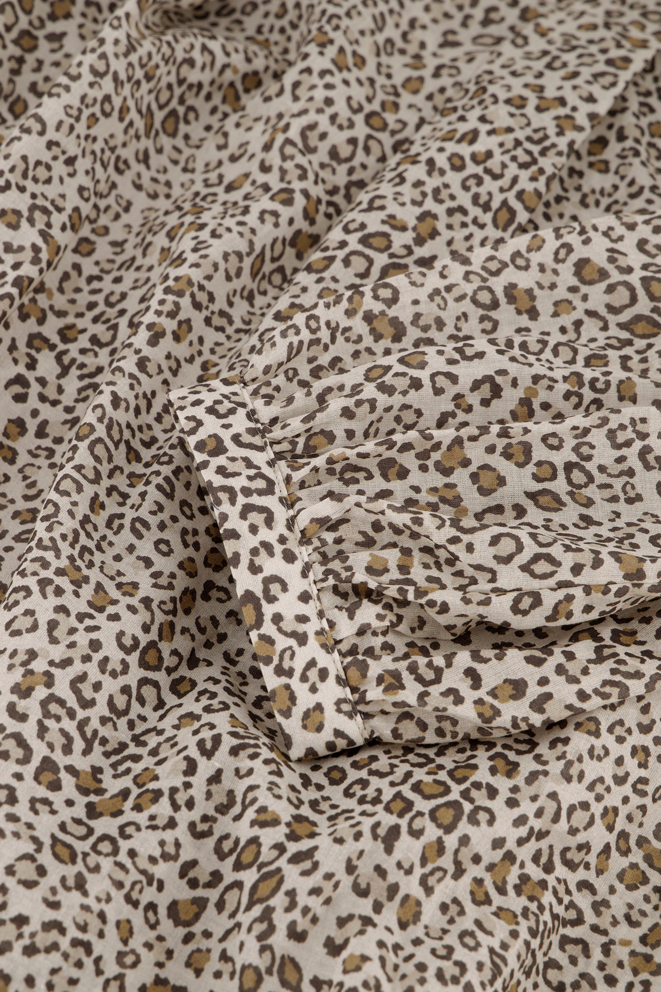Pixie Blouse Bruin Print