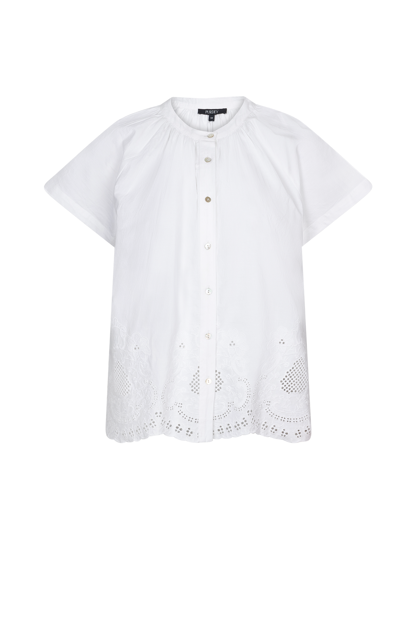 Karo Blouse Wit