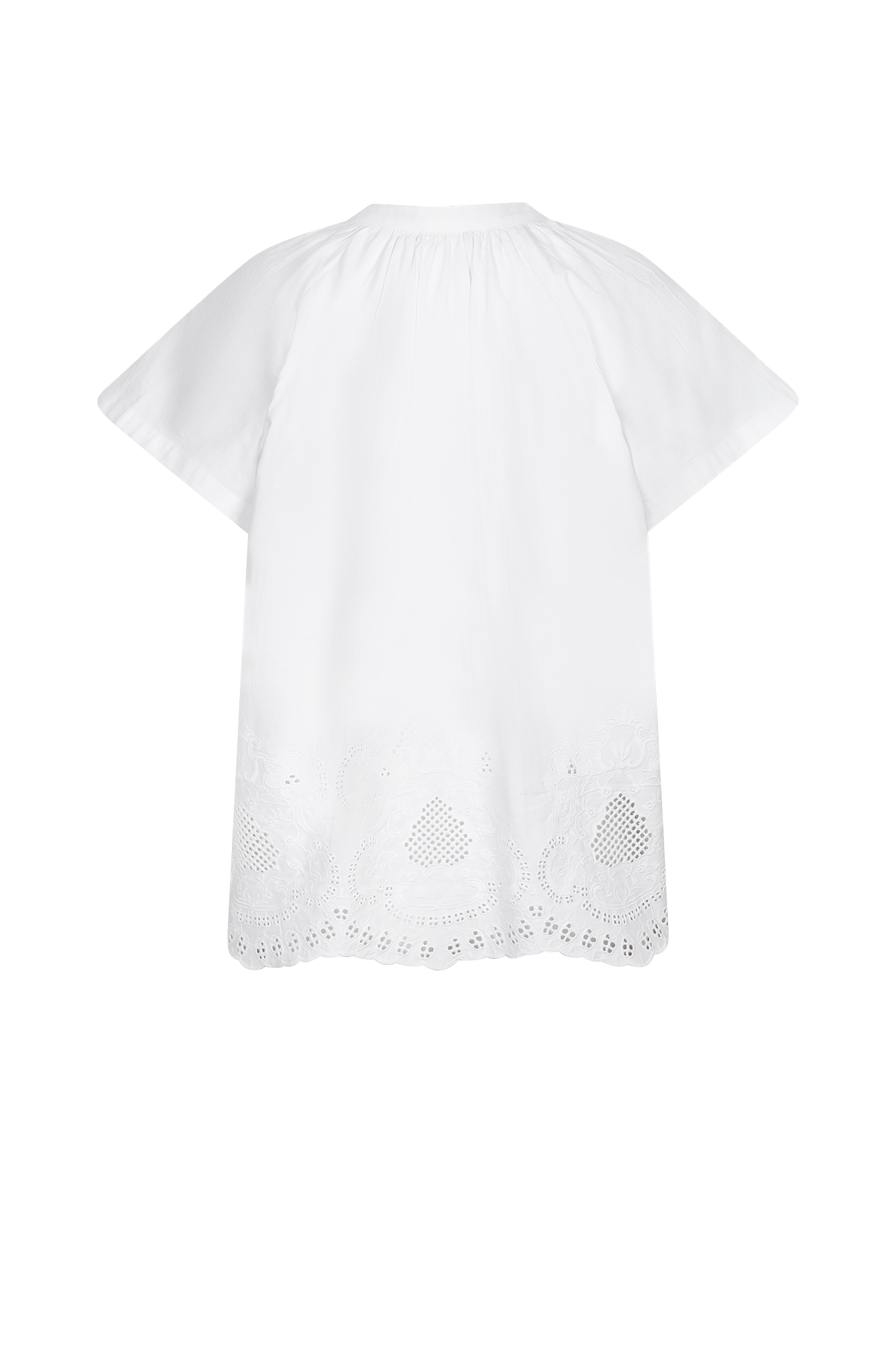 Karo Blouse Wit