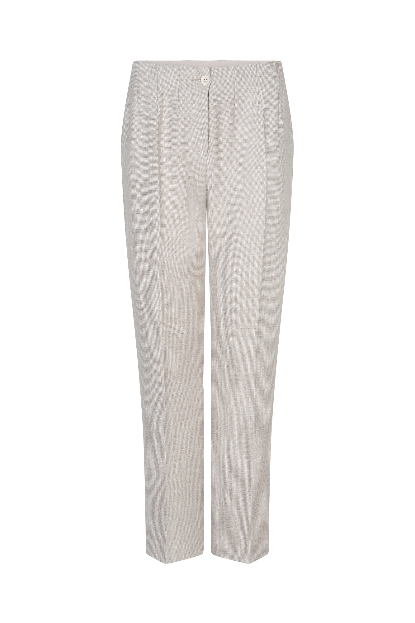 Polieter Pantalon Licht Grijs