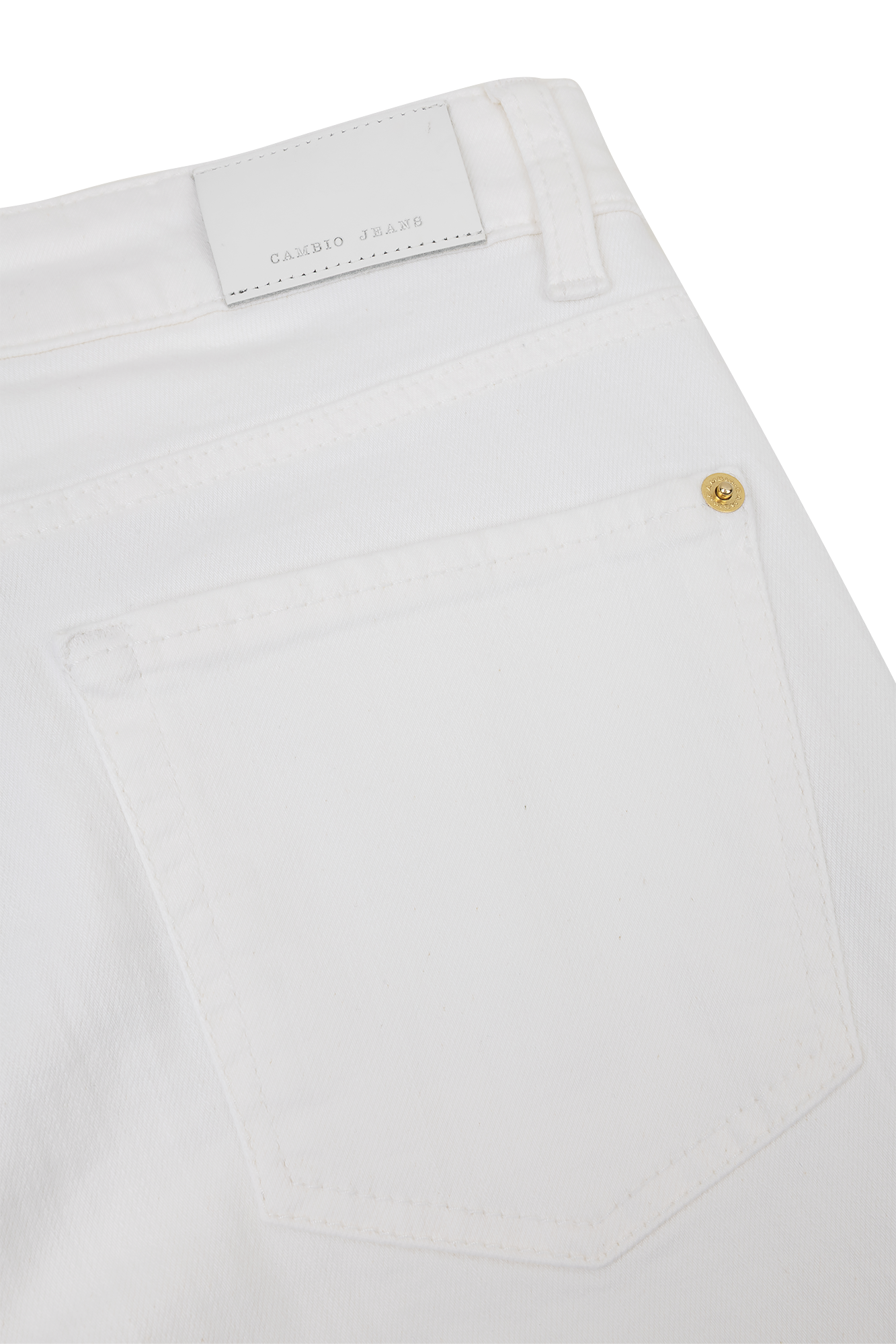 Paris Pantalon Évasé Blanc