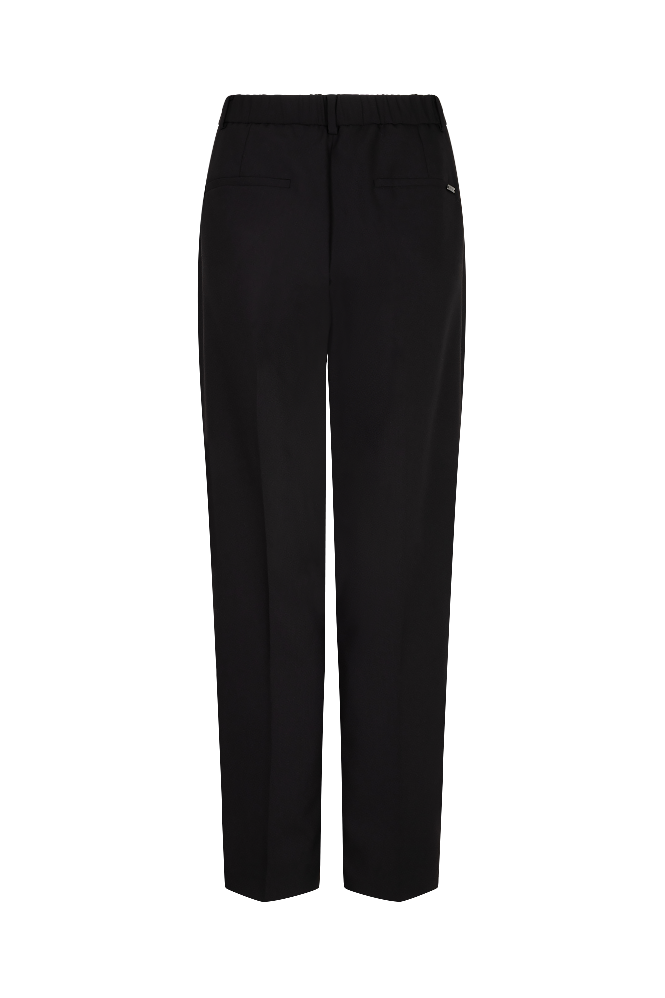 Pleated Pantalon Zwart
