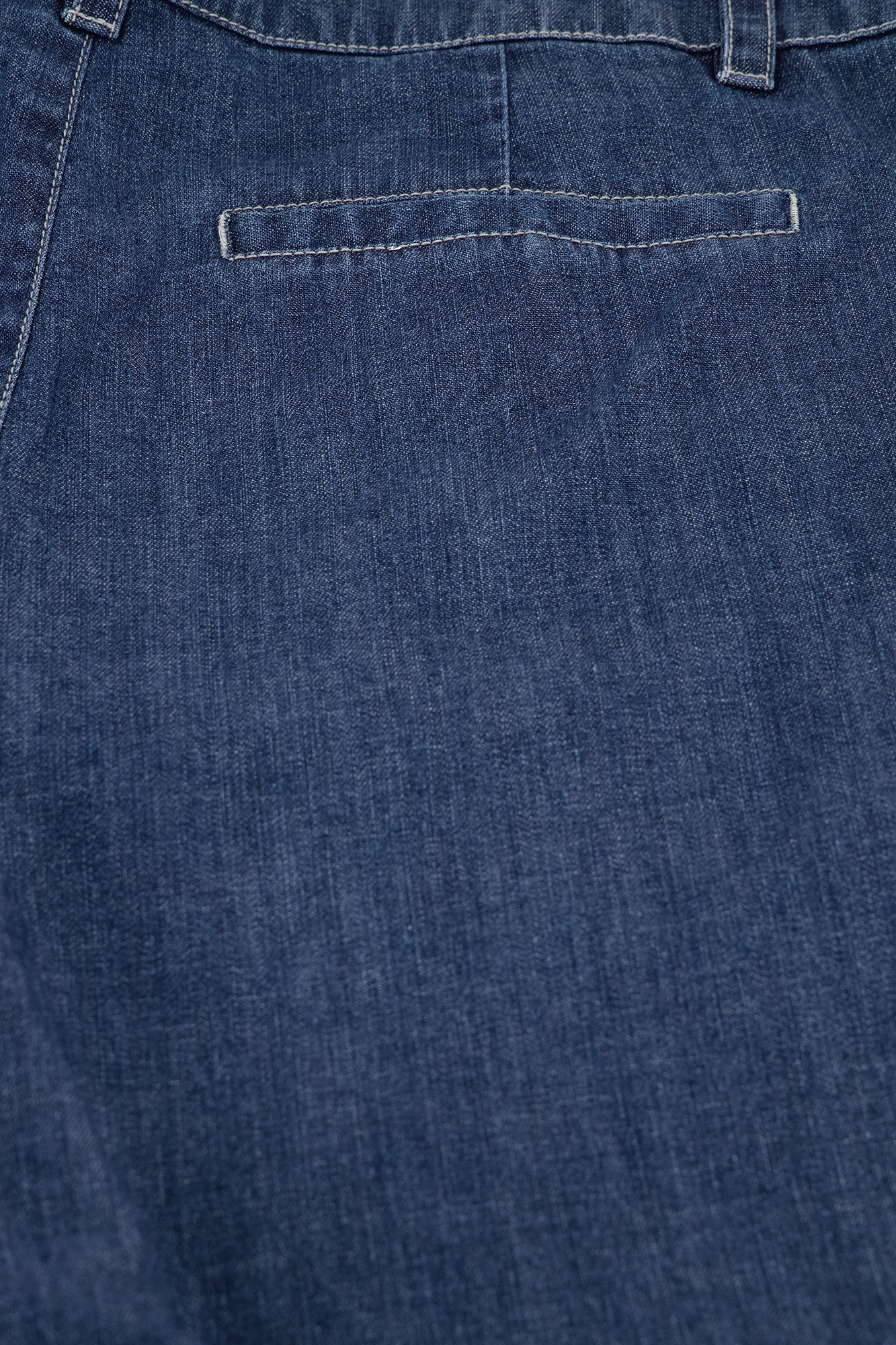 Denim Broek Blauw Wash