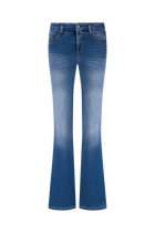 Paris Flared Denim Blauw Wash