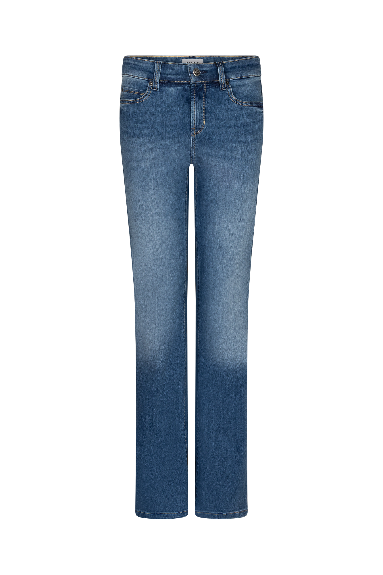 Paris Flared Broek Blauw Wash
