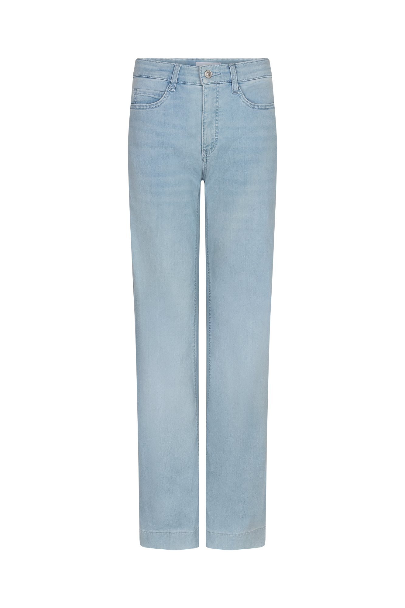 Wide Broek Blauw Wash