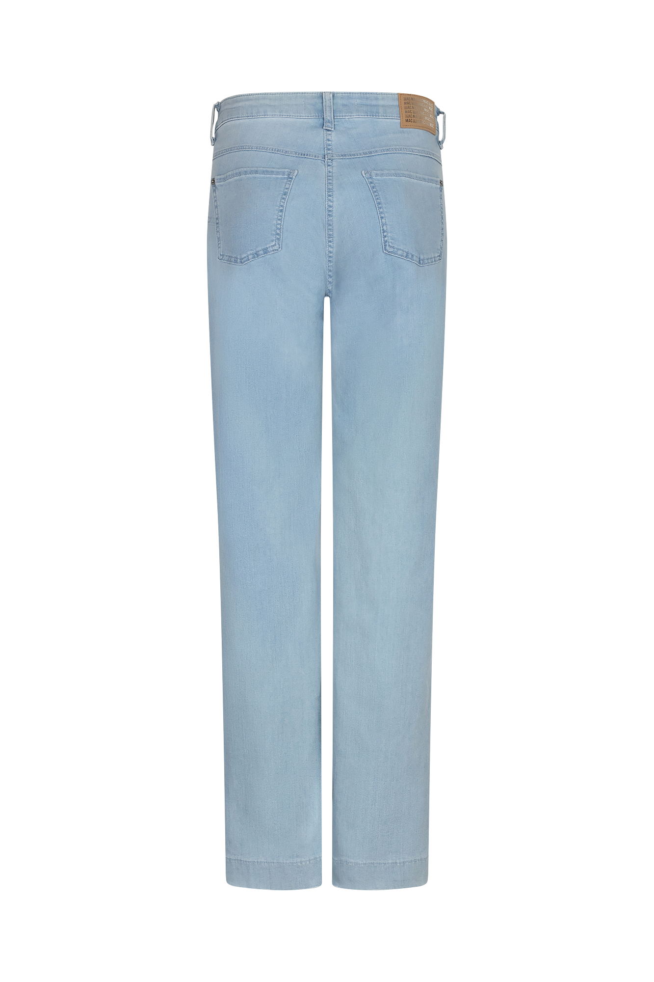 Wide Broek Blauw Wash