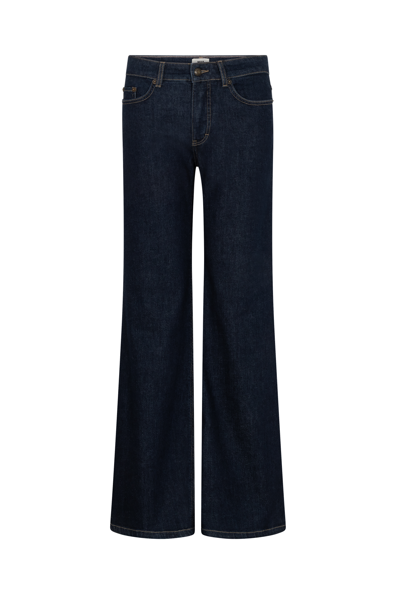 Wide Flare Denim Blauw Wash