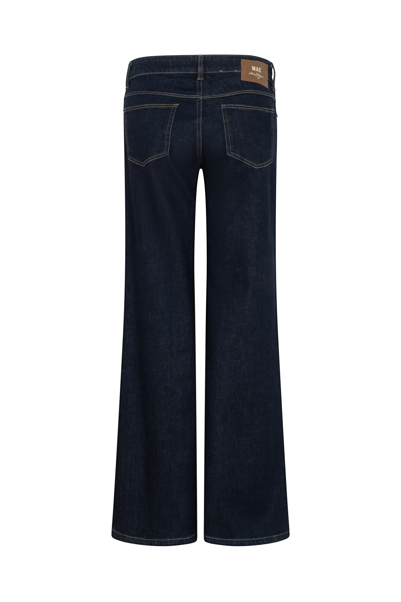 Wide Flare Denim Blauw Wash