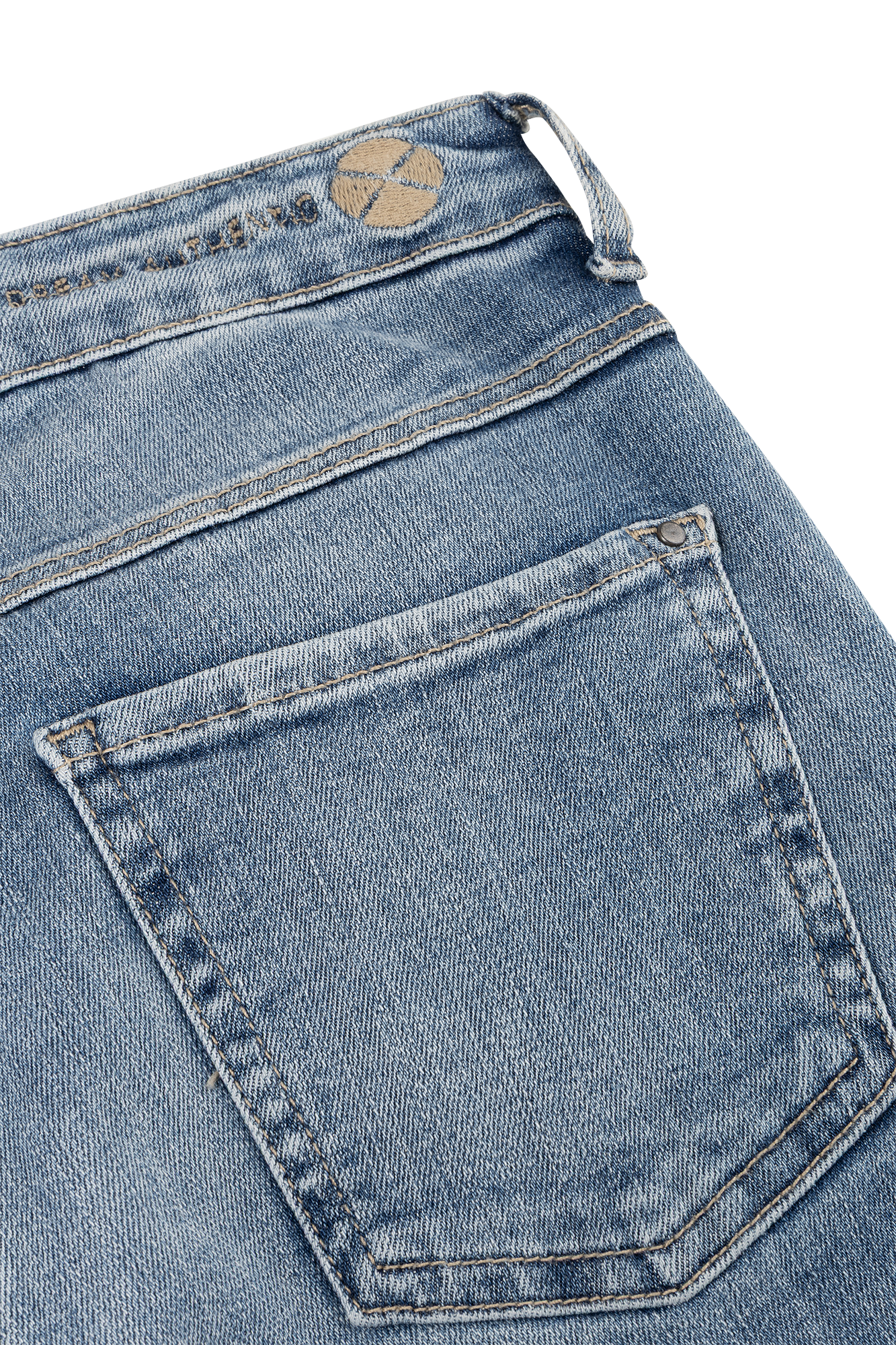 Dream Wide Denim Blauw Wash
