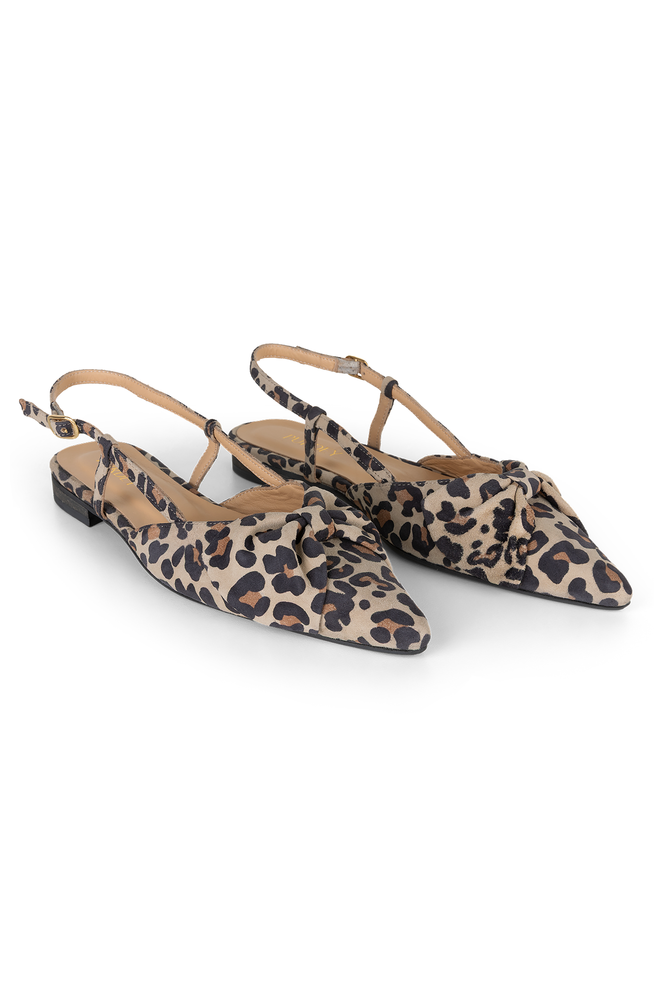 Dafne Loafer Zand Print