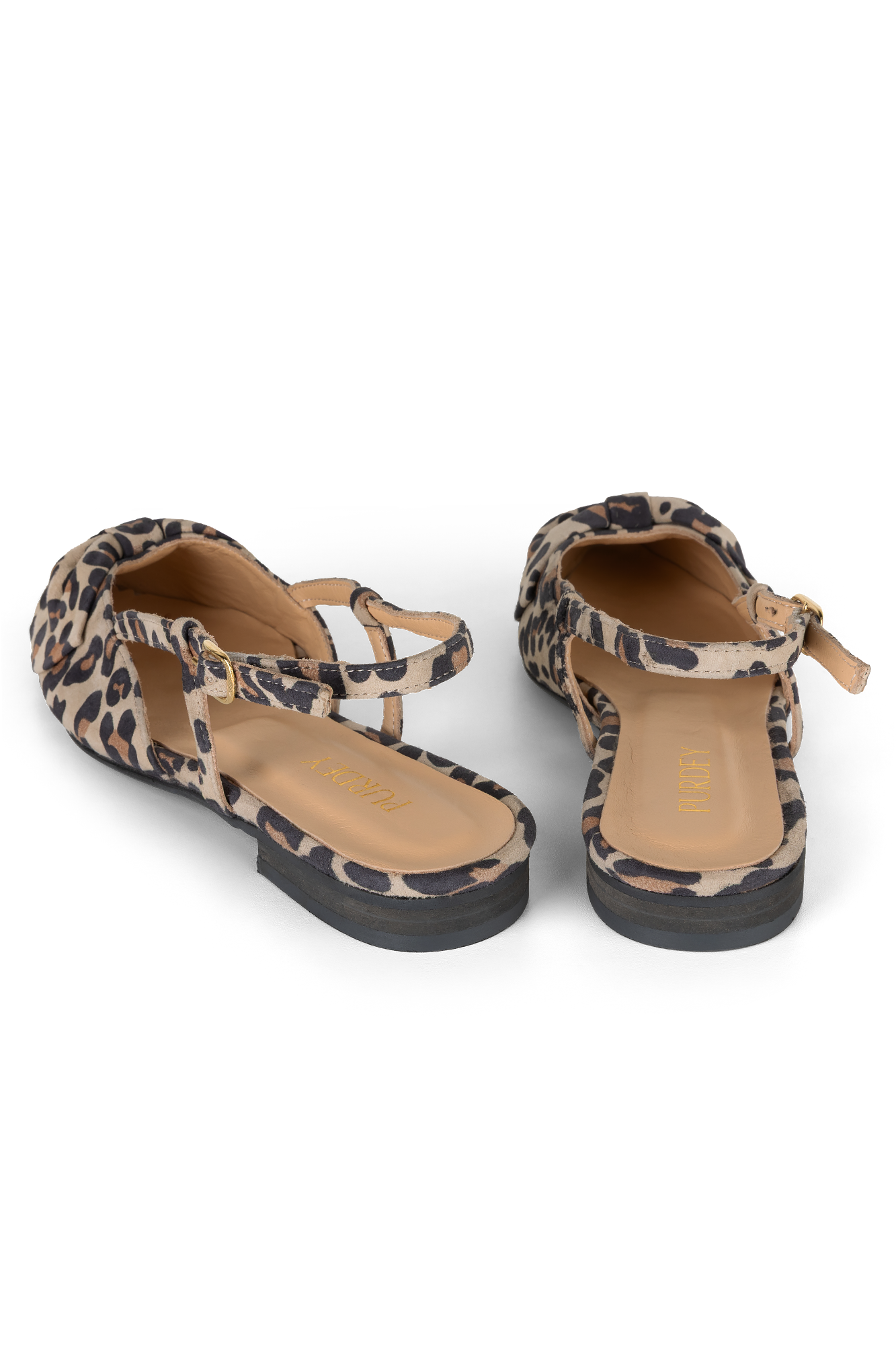 Dafne Loafer Zand Print