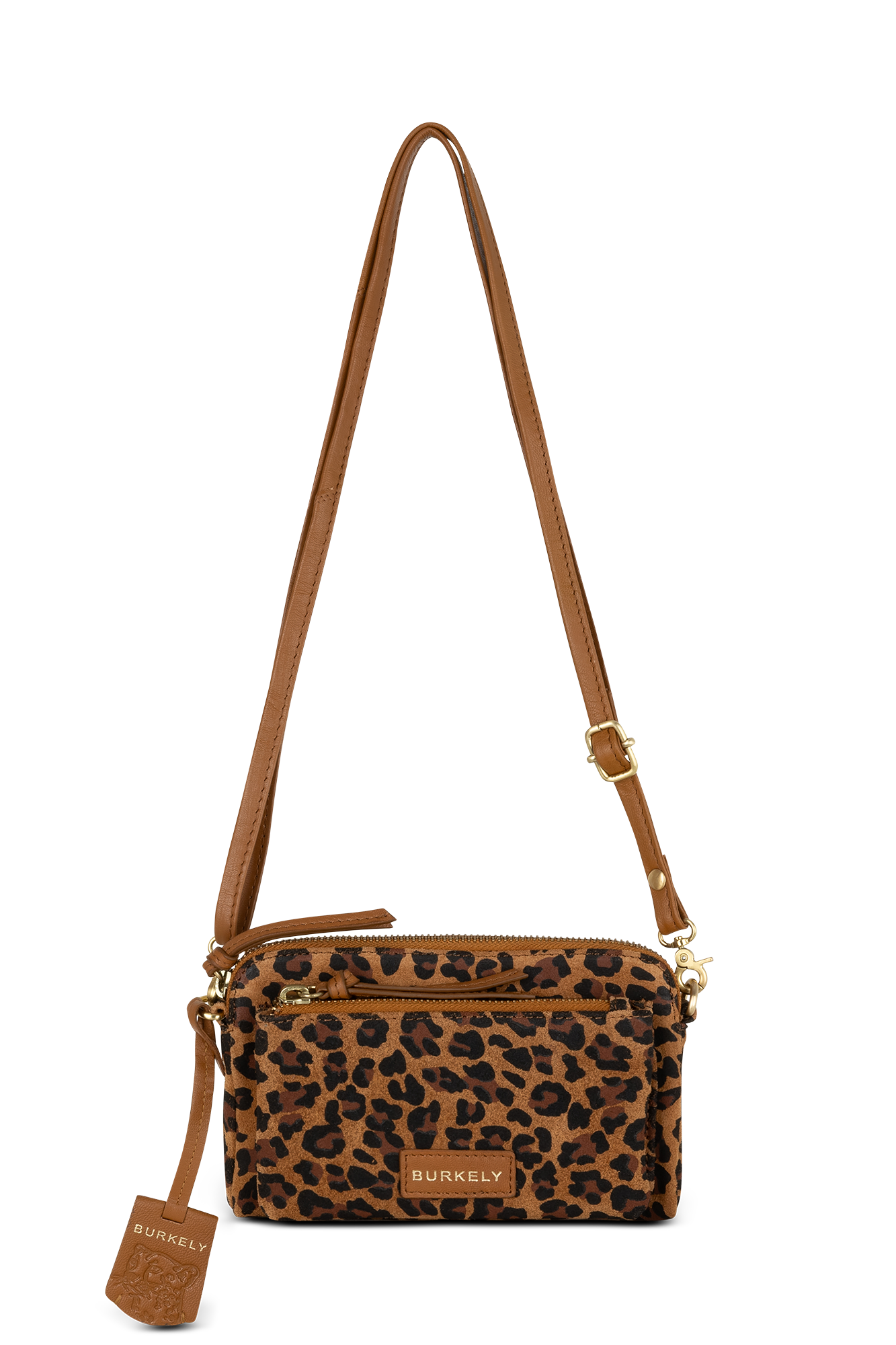 Colbie Leopard Minibag Bruin Print