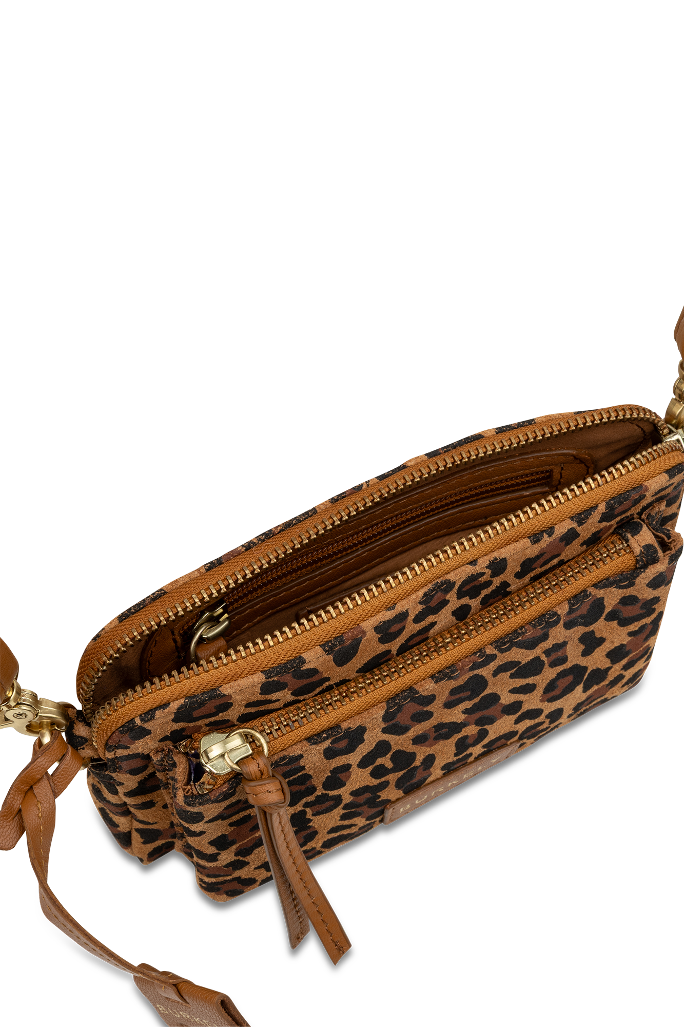 Colbie Leopard Minibag Bruin Print