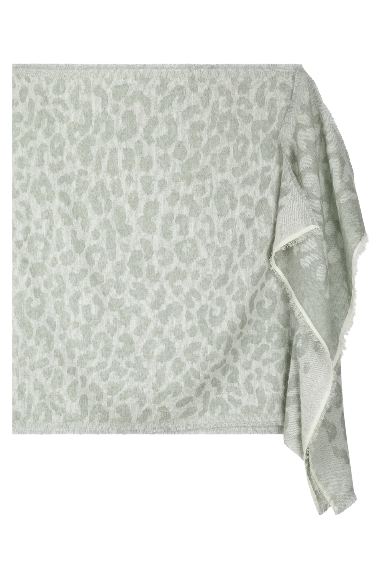Fieke Shawl Licht Grijs Print