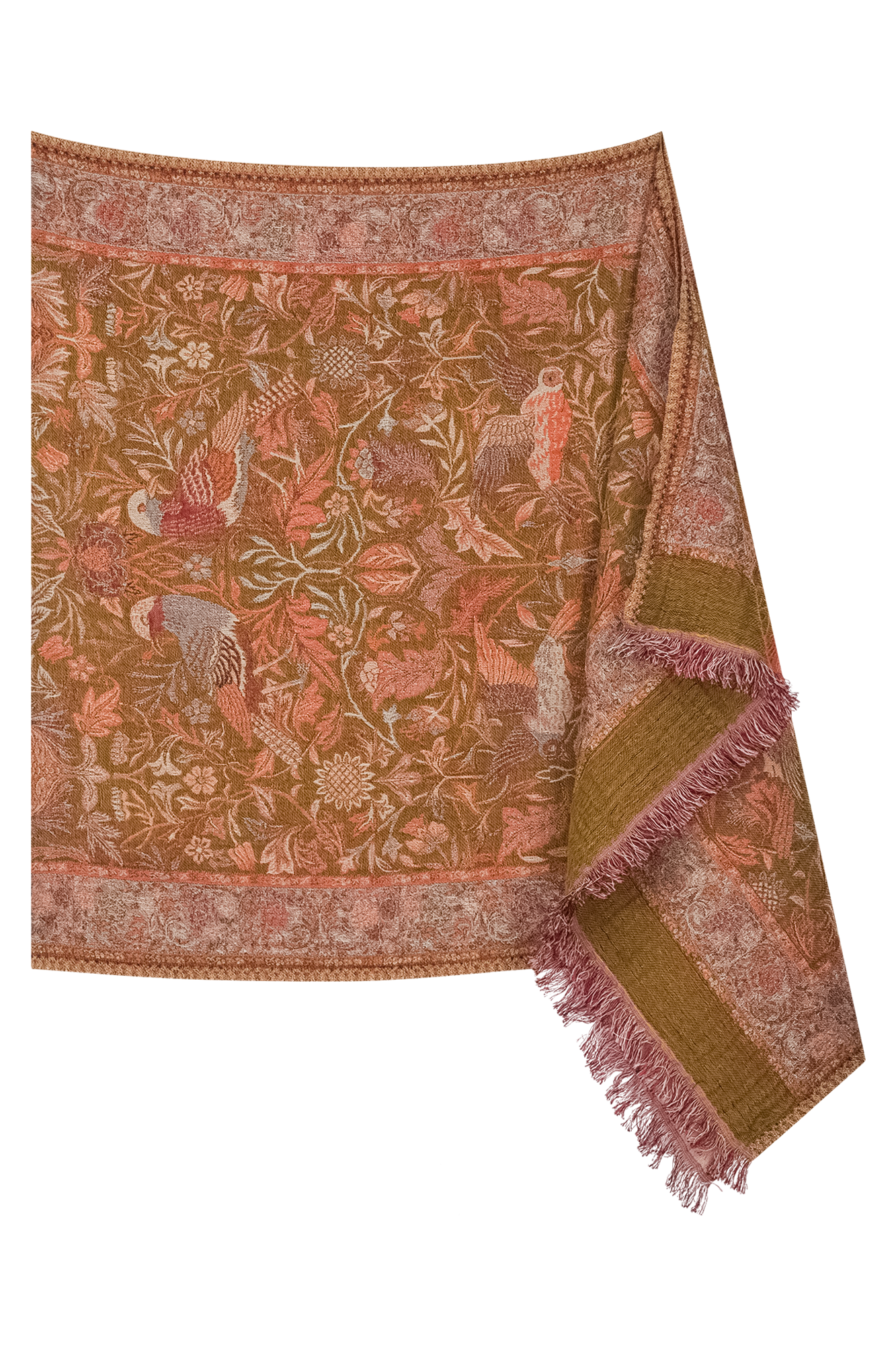 Filipa Shawl Camel Print