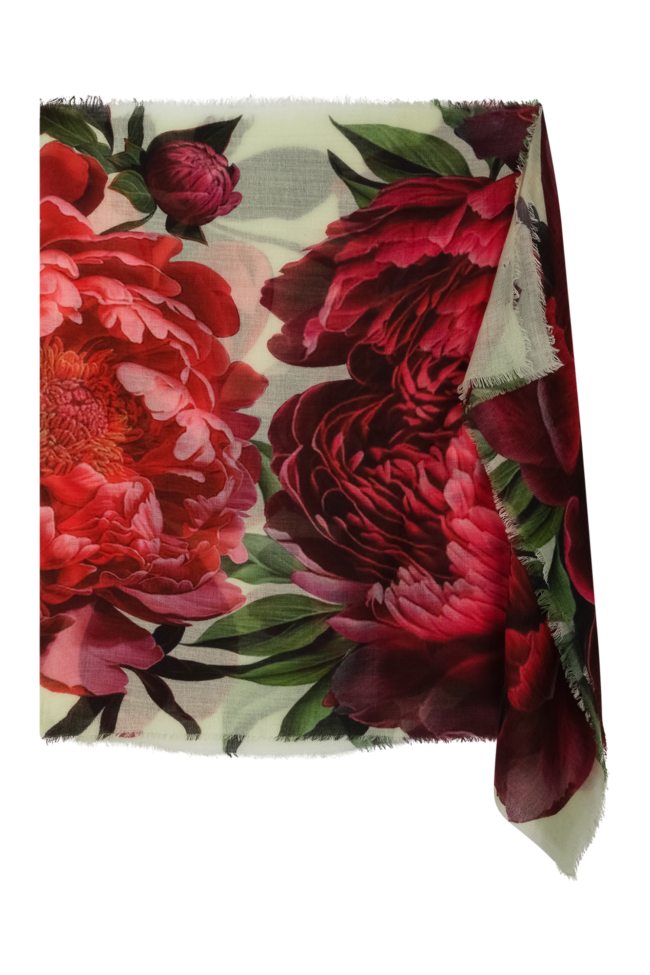 Fira Shawl Rood Print