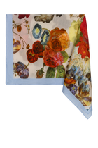 Giana Shawl Blauw Print