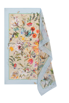 Genta Shawl Licht Blauw Print