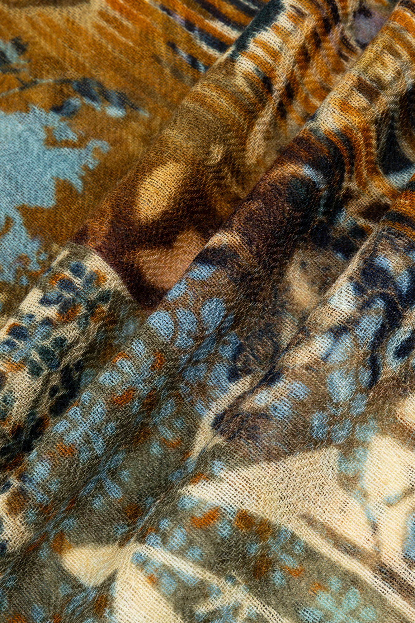 Heleen Shawl Cognac