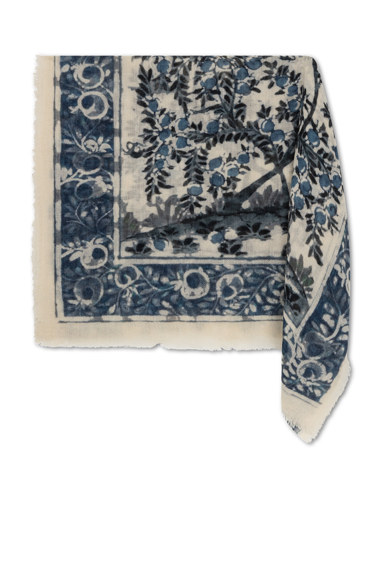 Hiva Shawl Blue Print