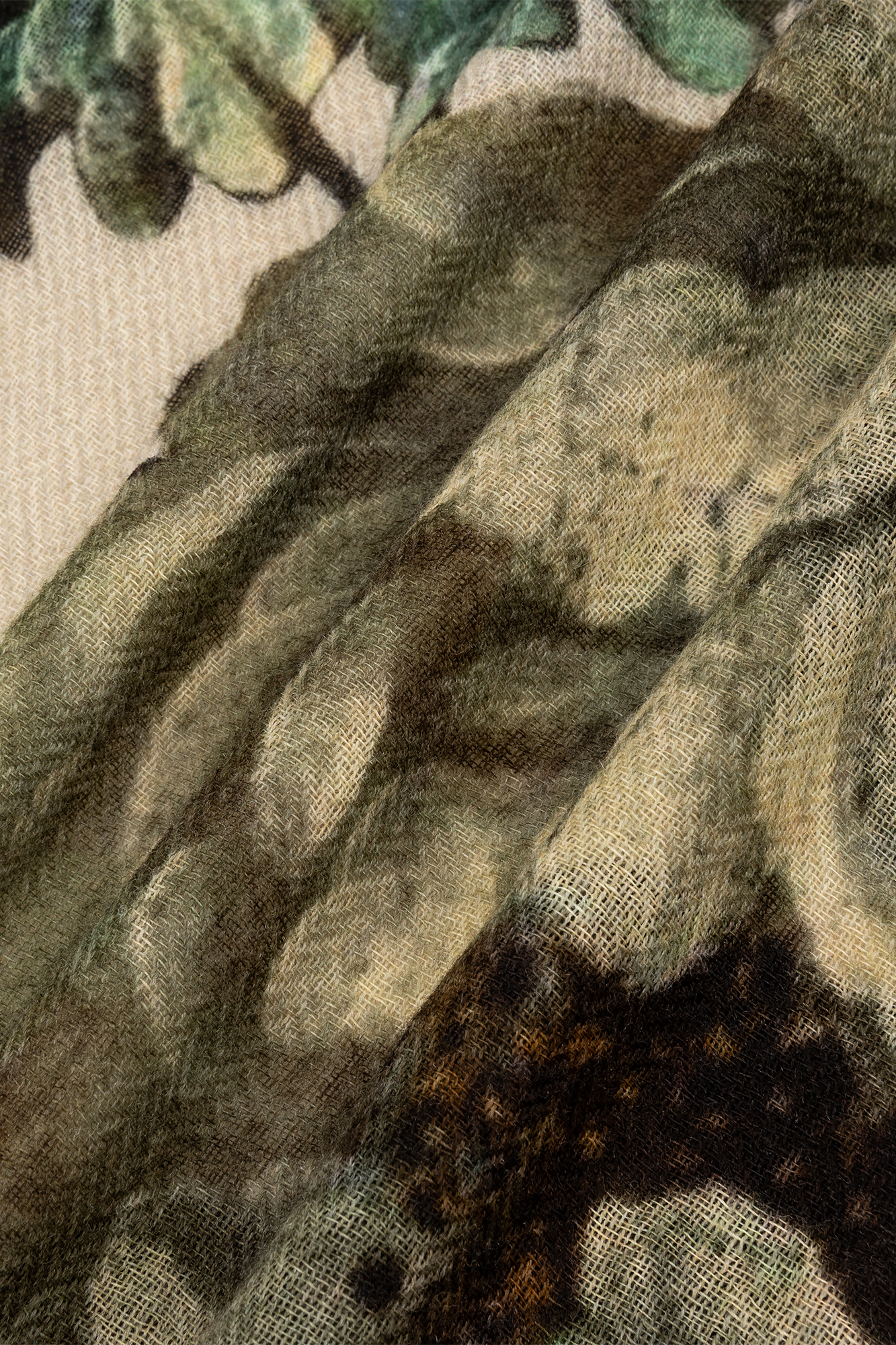 Hanneke Shawl Imprimé off-white