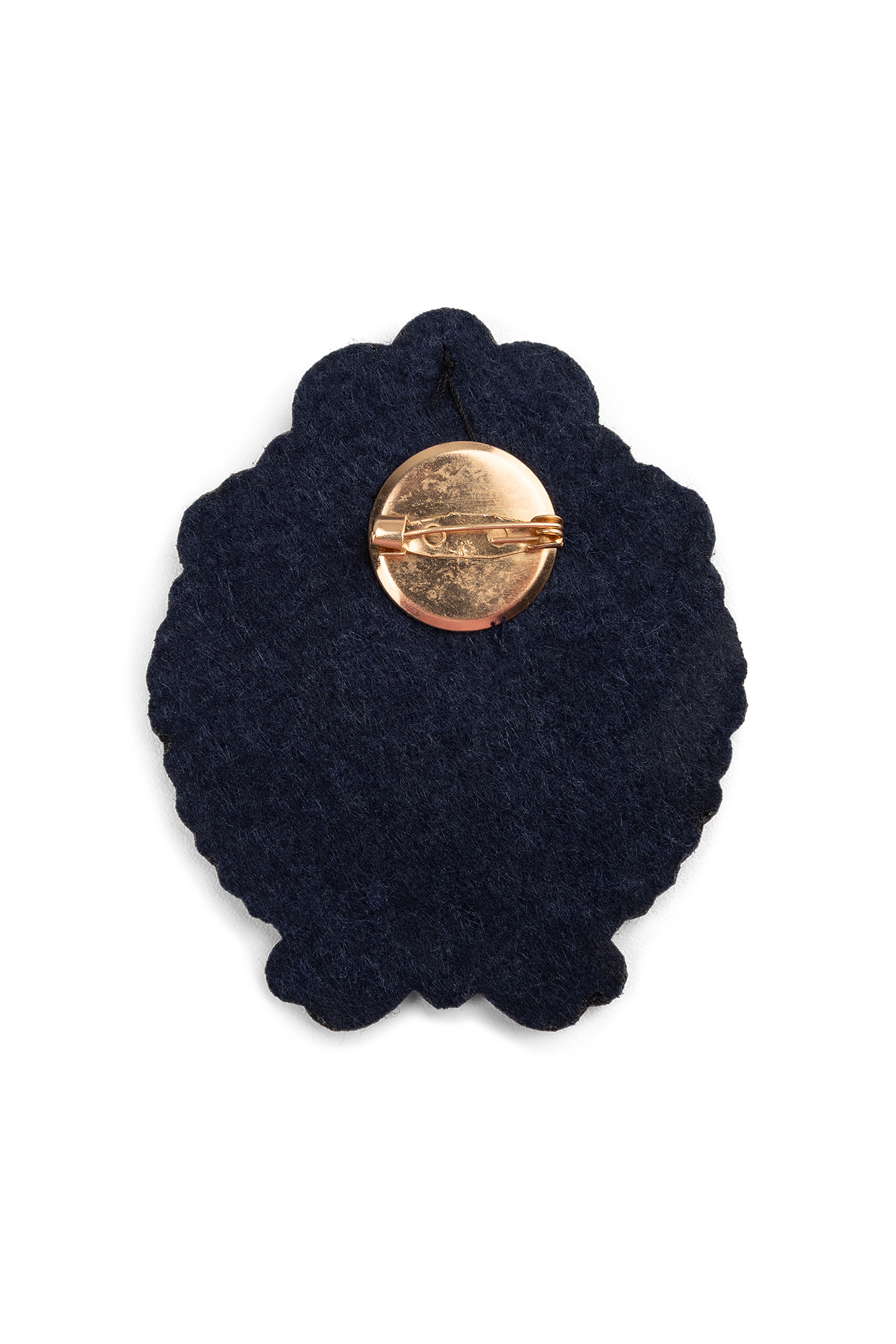 Riona Brooch Marine-navy